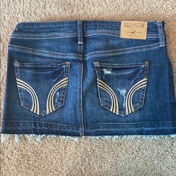 Denim Hollister skirt - Picture 2 of 2